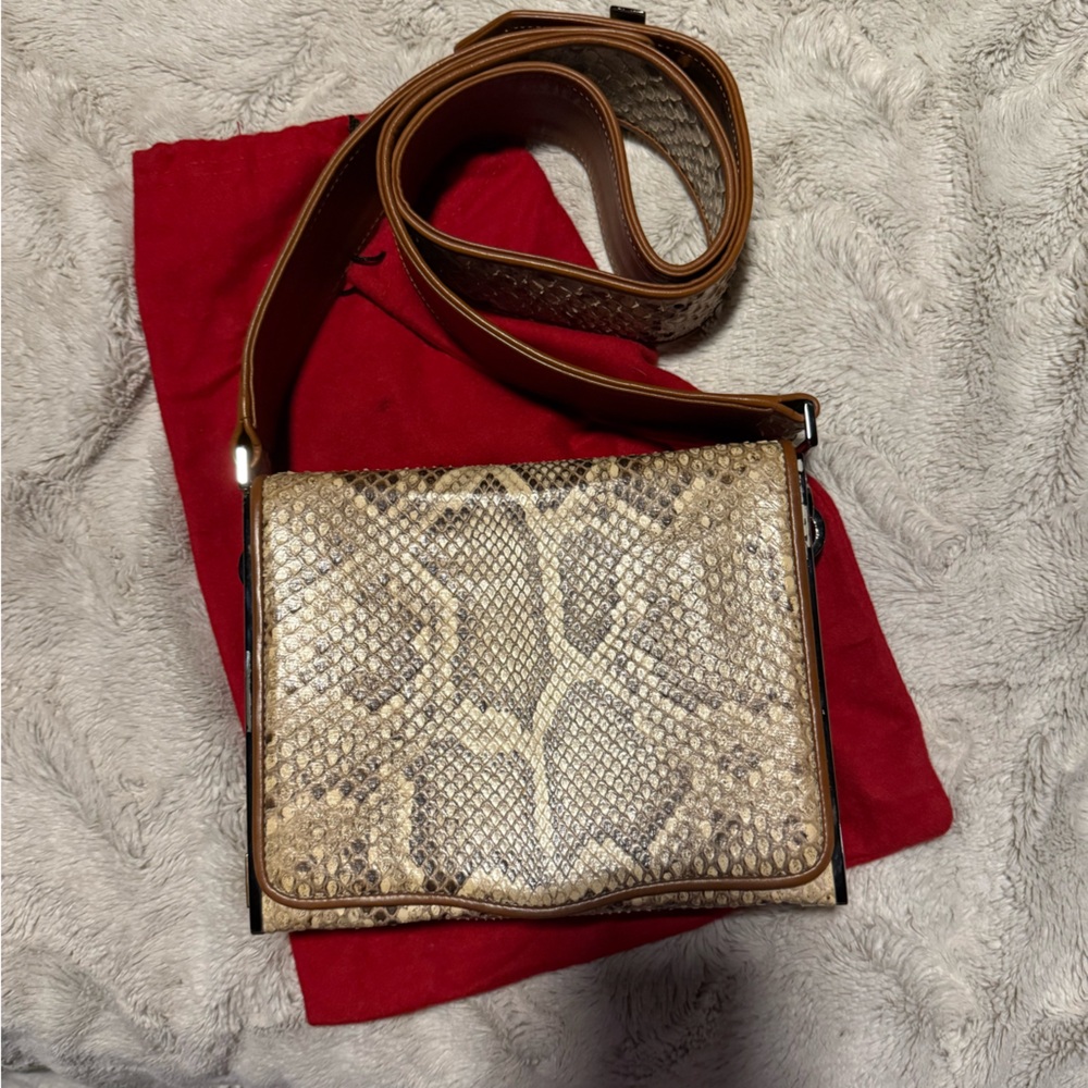 Christian Louboutins Snakeskin Crossbody